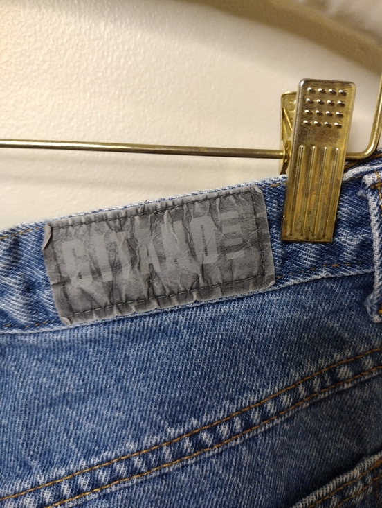 Vintage 1980-90's Gitano 100% Cotton High Waisted, Split Side Mom Shorts - Picture 4 of 8